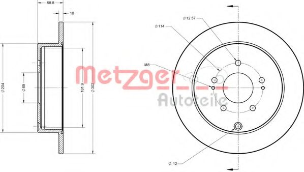 Disc frana