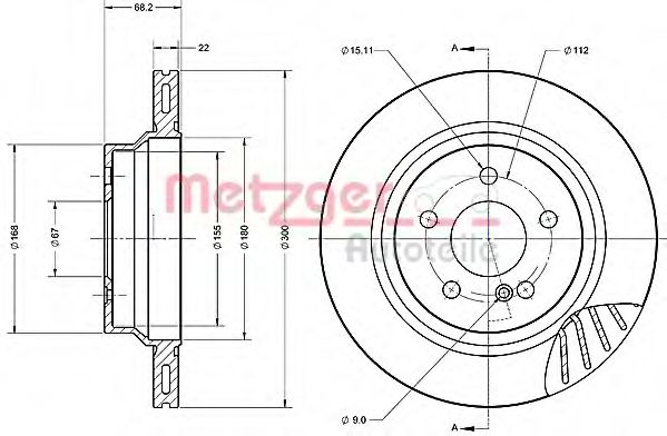 Disc frana