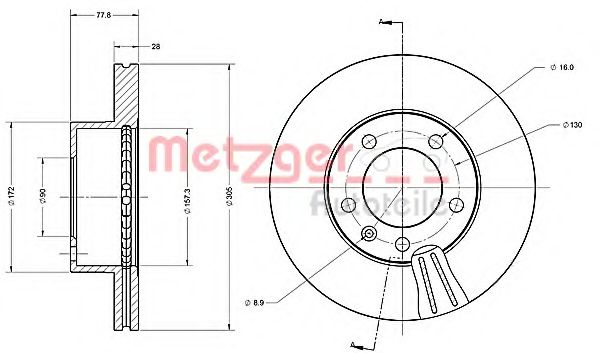 Disc frana