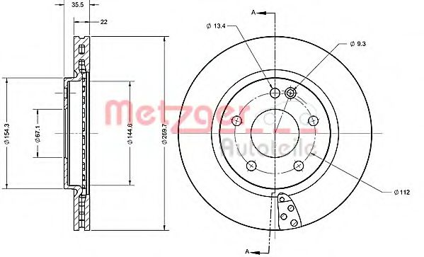 Disc frana 2