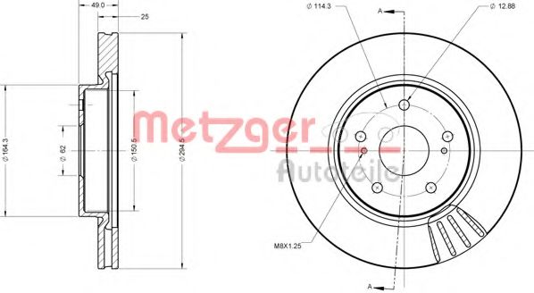 Disc frana