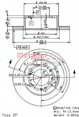 Disc frana