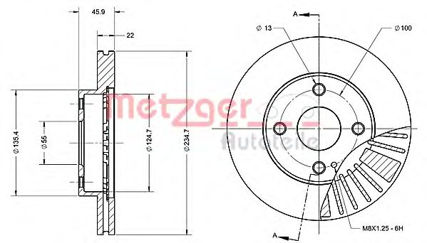 Disc frana 2