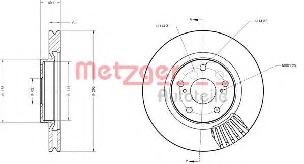 Disc frana