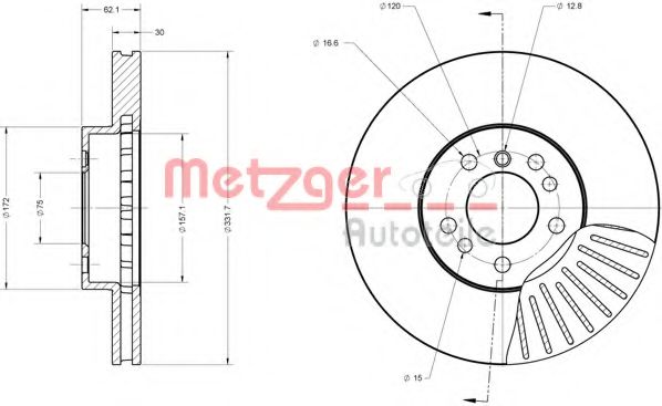 Disc frana