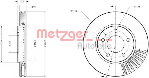 Disc frana