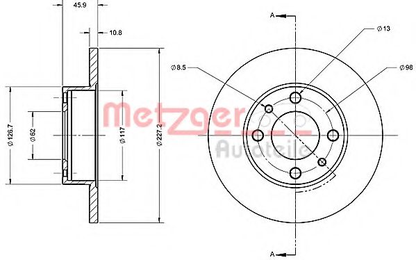 Disc frana 2