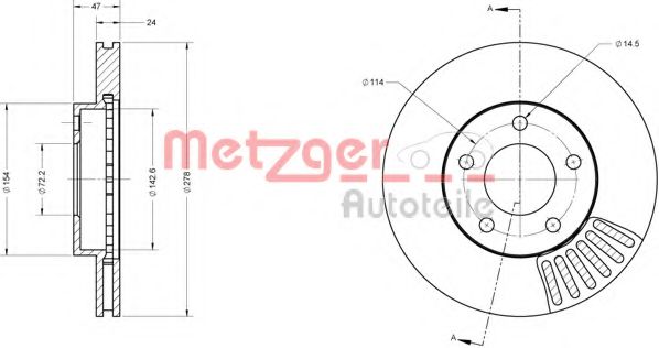 Disc frana