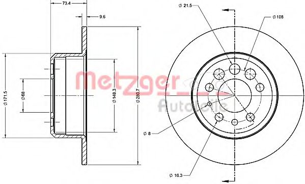 Disc frana