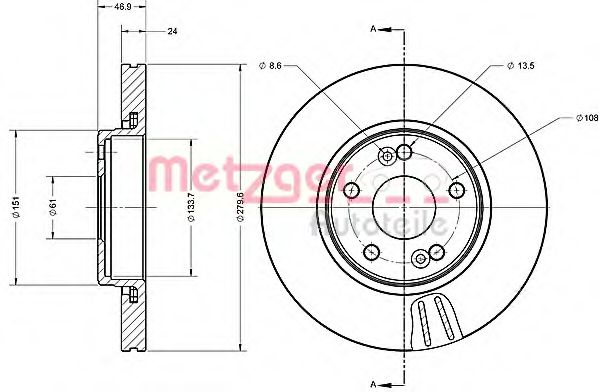 Disc frana