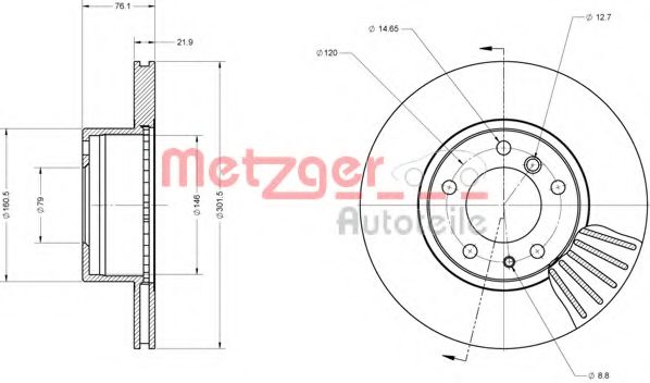 Disc frana