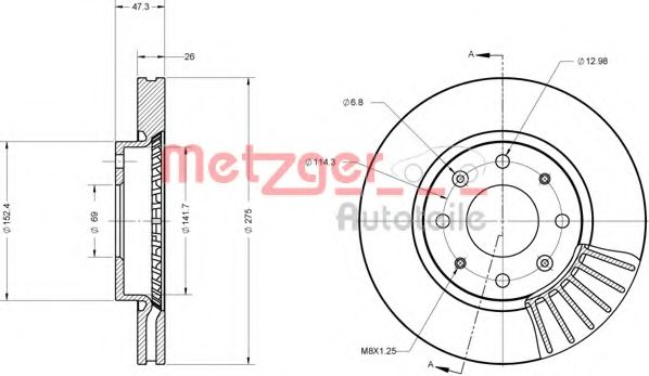 Disc frana