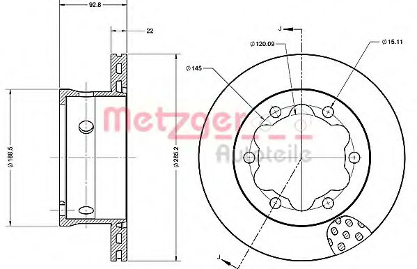 Disc frana
