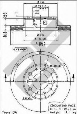 Disc frana