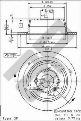 Disc frana