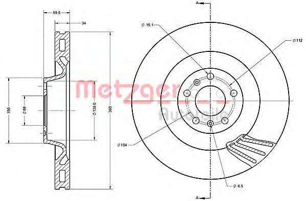 Disc frana 2