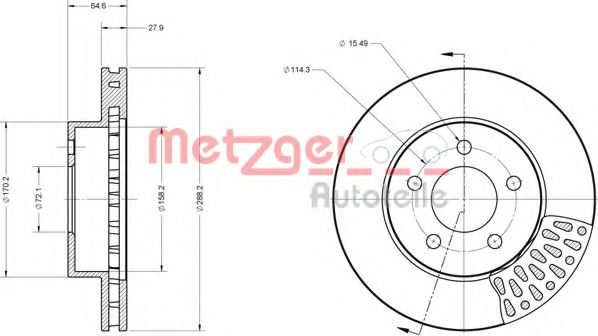 Disc frana