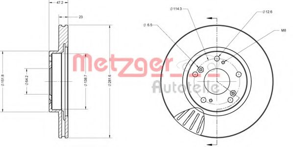 Disc frana