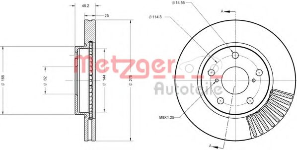 Disc frana