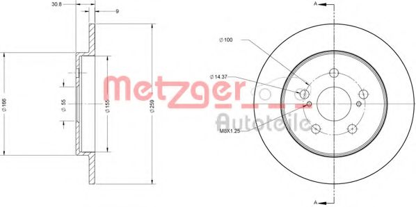 Disc frana