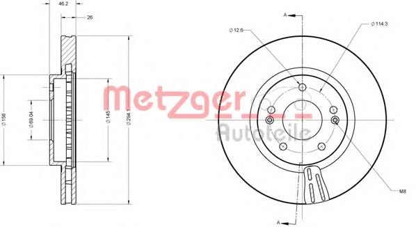 Disc frana