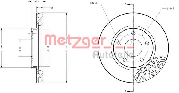 Disc frana