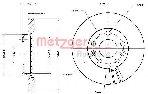 Disc frana