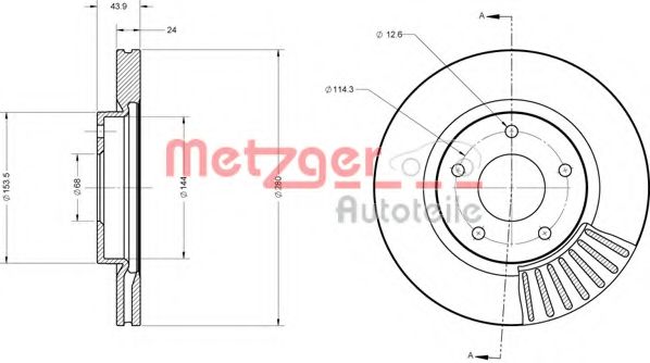Disc frana 2