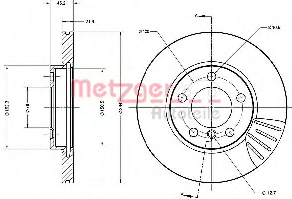 Disc frana