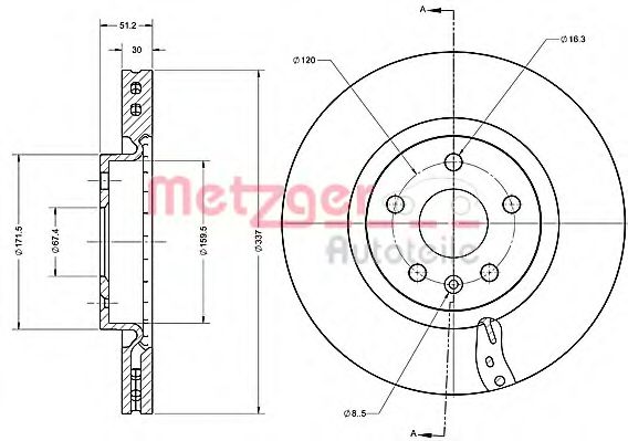 Disc frana 2