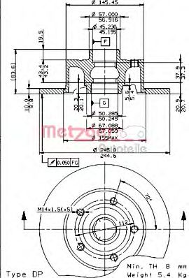 Disc frana