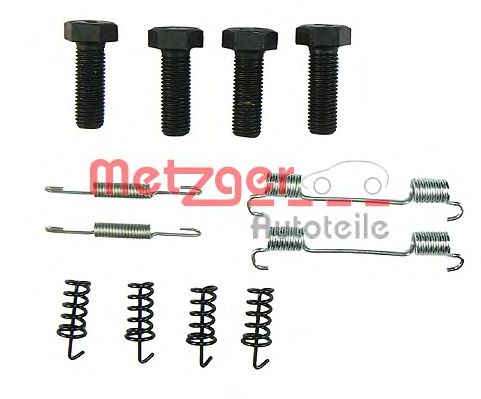 Set saboti frana, frana de mana 4