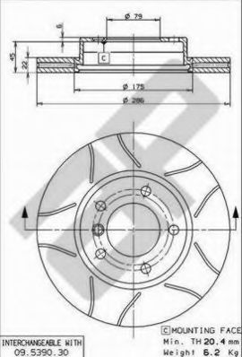 Disc frana 2