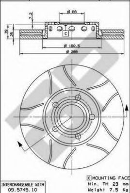 Disc frana 2