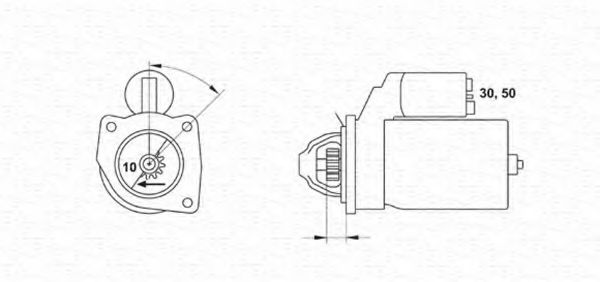 063227564010 starter MAGNETI MARELLI 