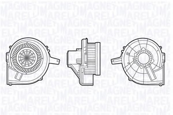 069412665010 Ventilator, habitaclu MAGNETI MARELLI 