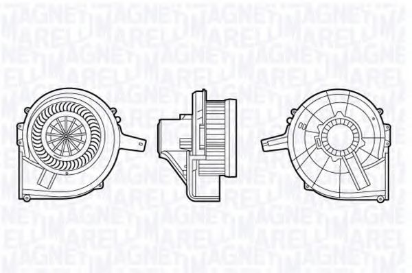 069412667010 Ventilator, habitaclu MAGNETI MARELLI 