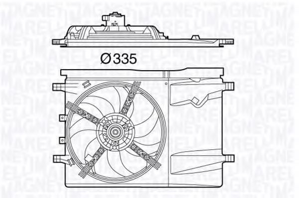 Ventilator, radiator