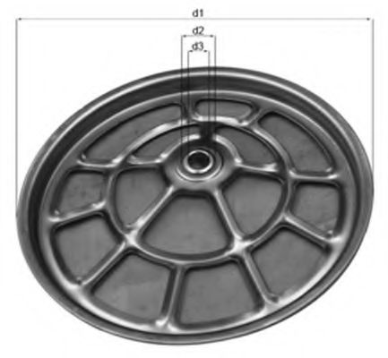 154703644340 Filtru hidraulic, cutie de viteze automata MAGNETI MARELLI 