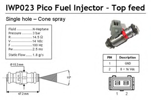 214310002310 Injector MAGNETI MARELLI 