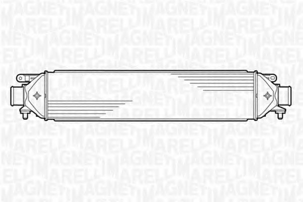 351319201470 Intercooler, compresor MAGNETI MARELLI 