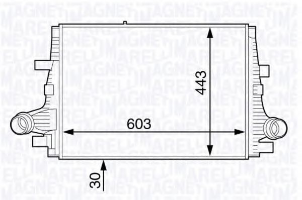 Intercooler, compresor