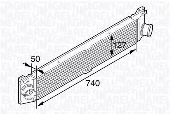 Intercooler, compresor