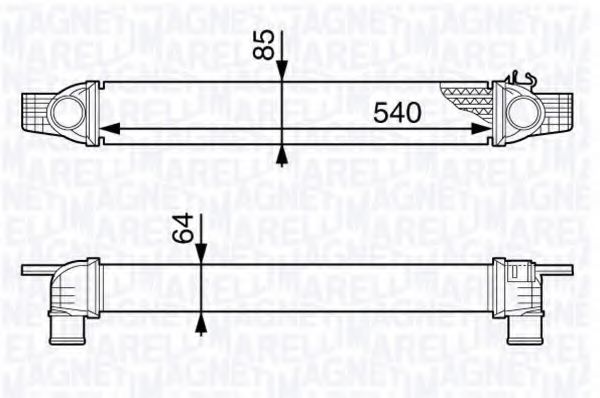 Intercooler, compresor