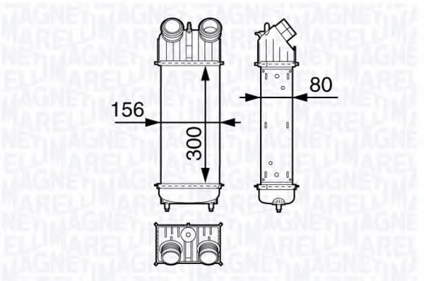 Intercooler, compresor