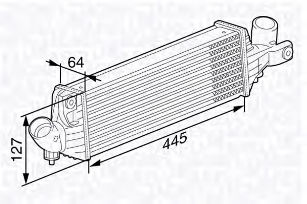 Intercooler, compresor