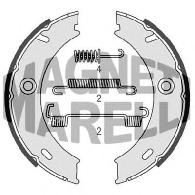 360219198375 Sabot frana MAGNETI MARELLI 