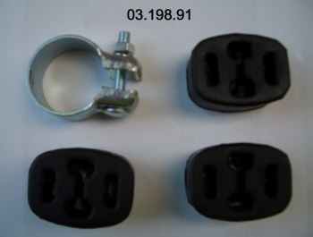 Set montare, sistem de esapament