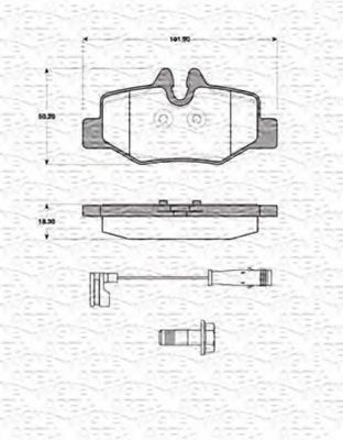 set placute frana,frana disc 2