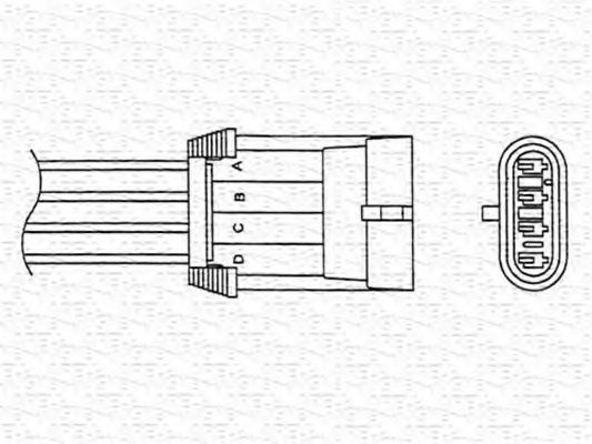 460001920010 Sonda Lambda MAGNETI MARELLI 